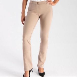 Betabrand beige yoga dress pants
